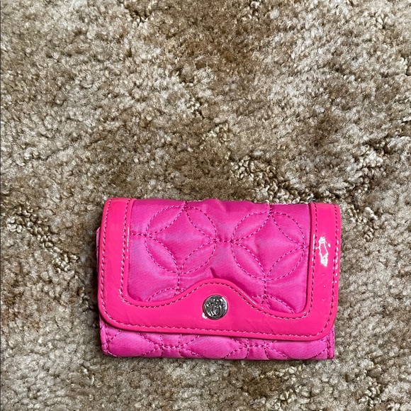 Vera Bradley Handbags - Vera Bradley Plaza And Key Wallet Pink